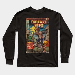 Night of the Clickers! Comic book fan art Long Sleeve T-Shirt